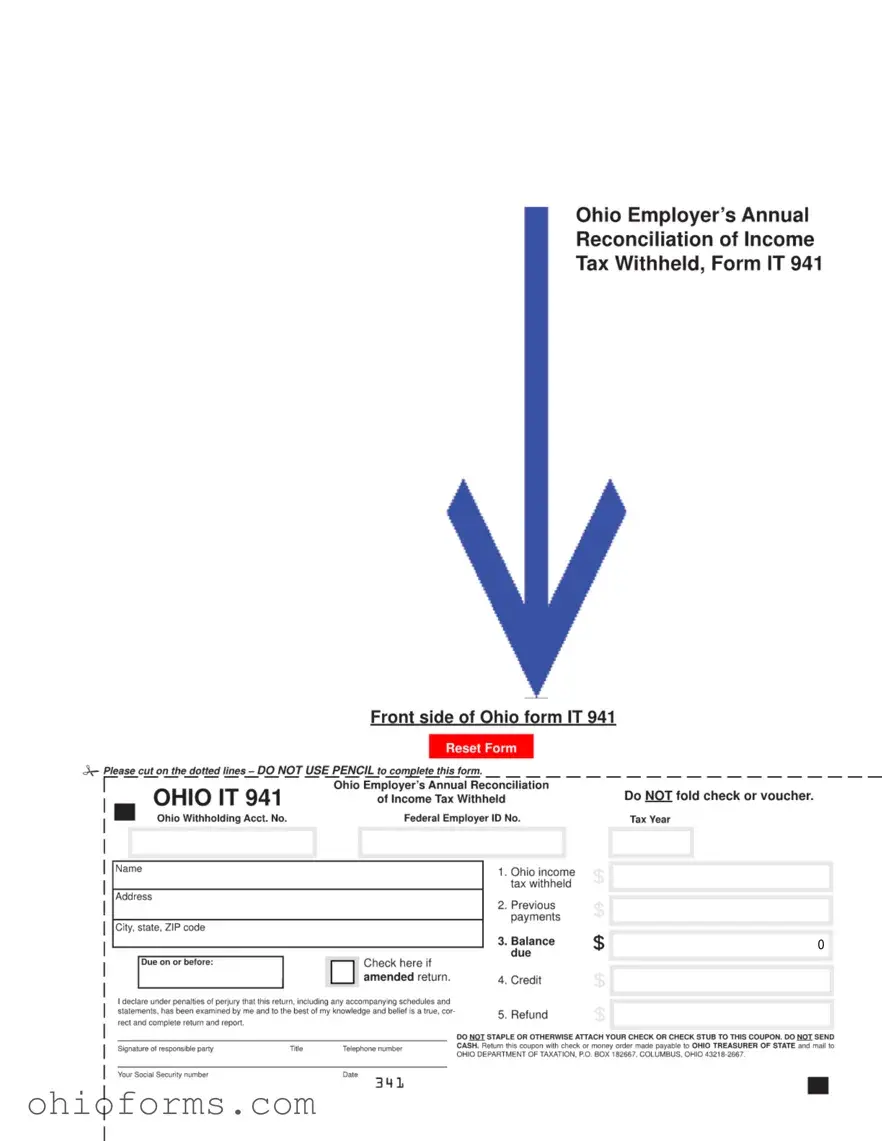 Free Ohio It 941 Template