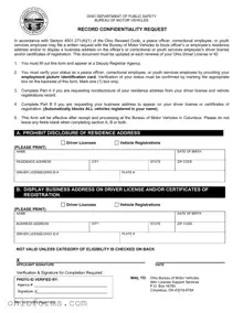 Free Ohio Bmv 2610 Template