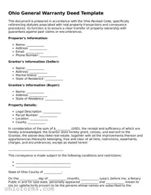 Attorney-Verified  Deed Template for Ohio