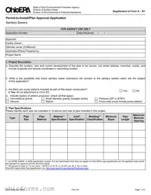 Free Ohio Epa 4309 Template