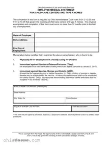 Free Ohio Jfs 01296 Template